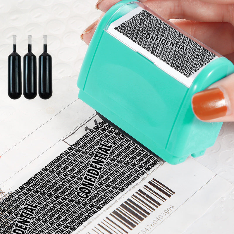 Privacy Bescherming Roller Stempel