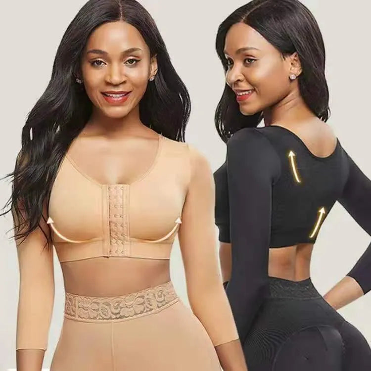 Mid Sleeve Crop Top Shapewear - Gerichte Compressie voor Dagelijks Comfort