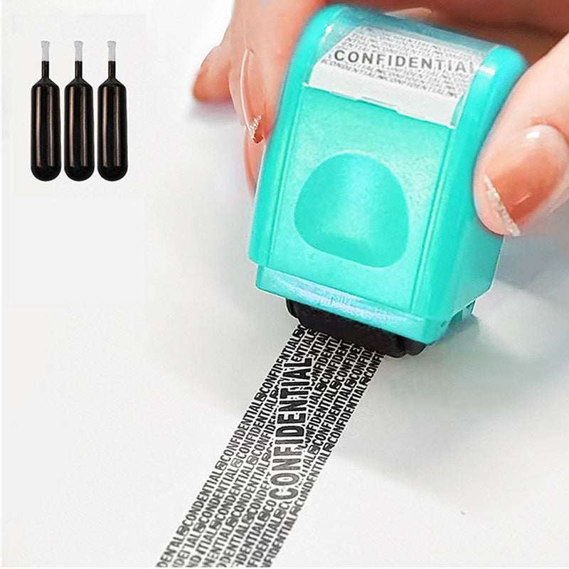 Privacy Bescherming Roller Stempel