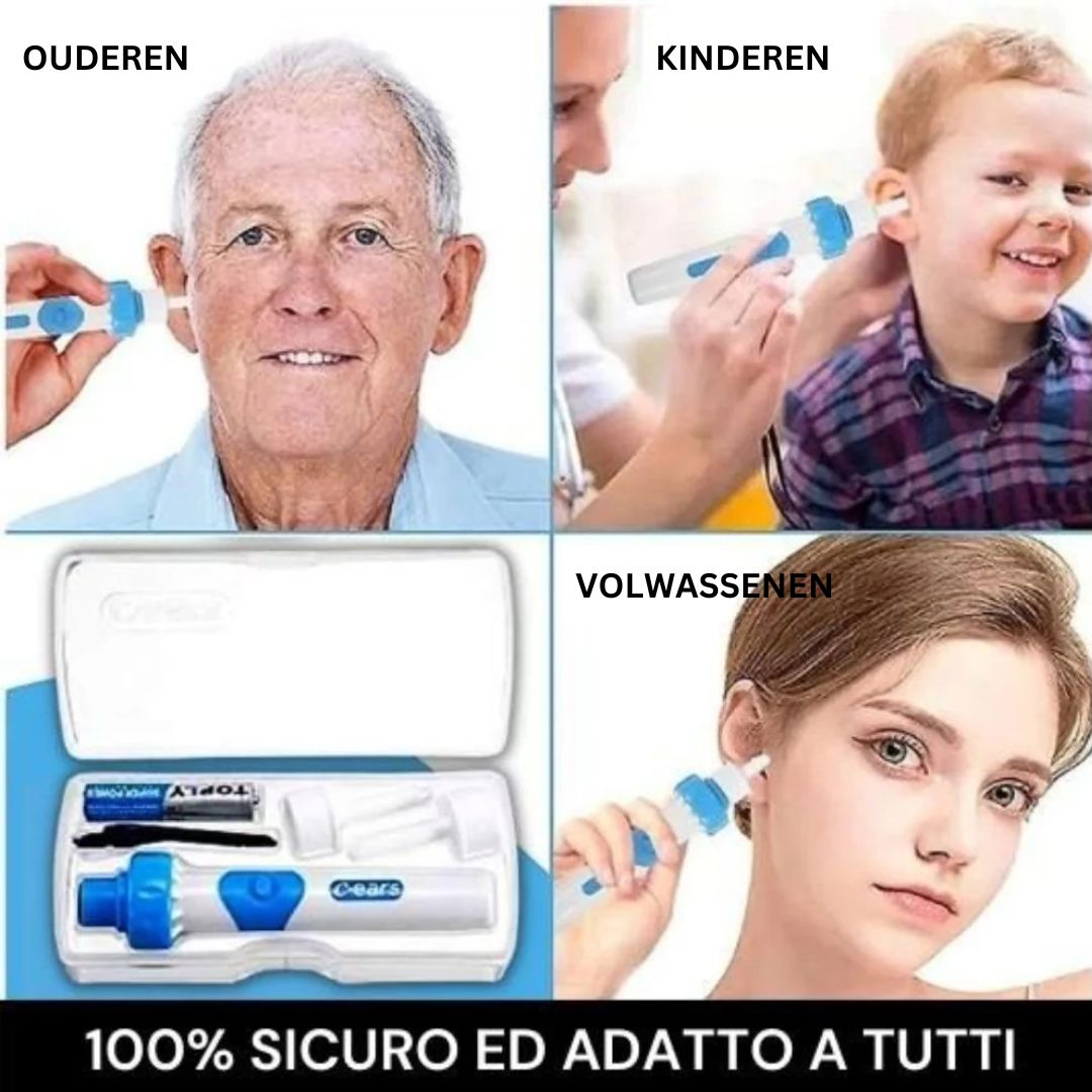 EarVac | Zachte Oorsmeer verwijderaar