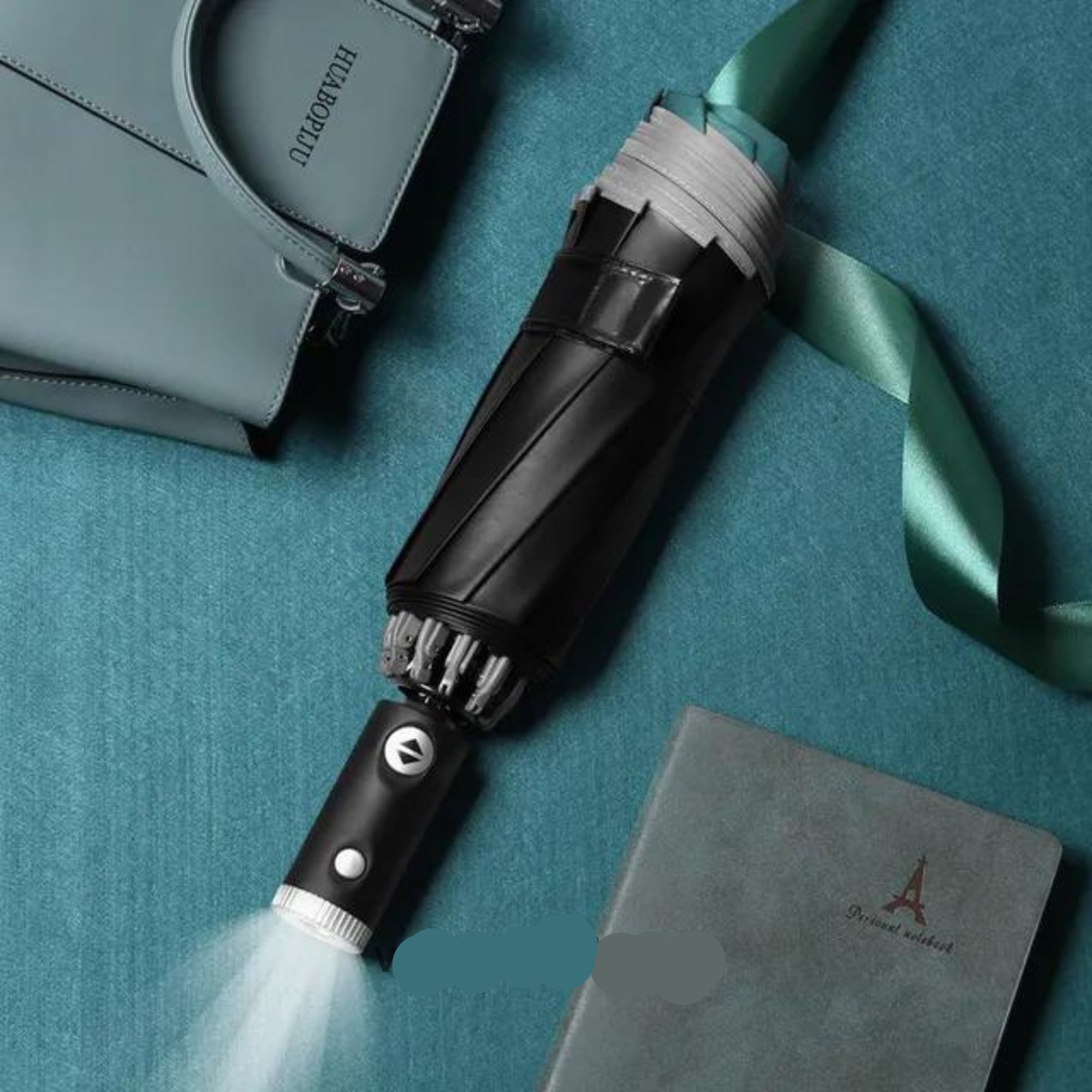 Éclat | Automatische winddichte paraplu | Reflecterende rand | Elegante design