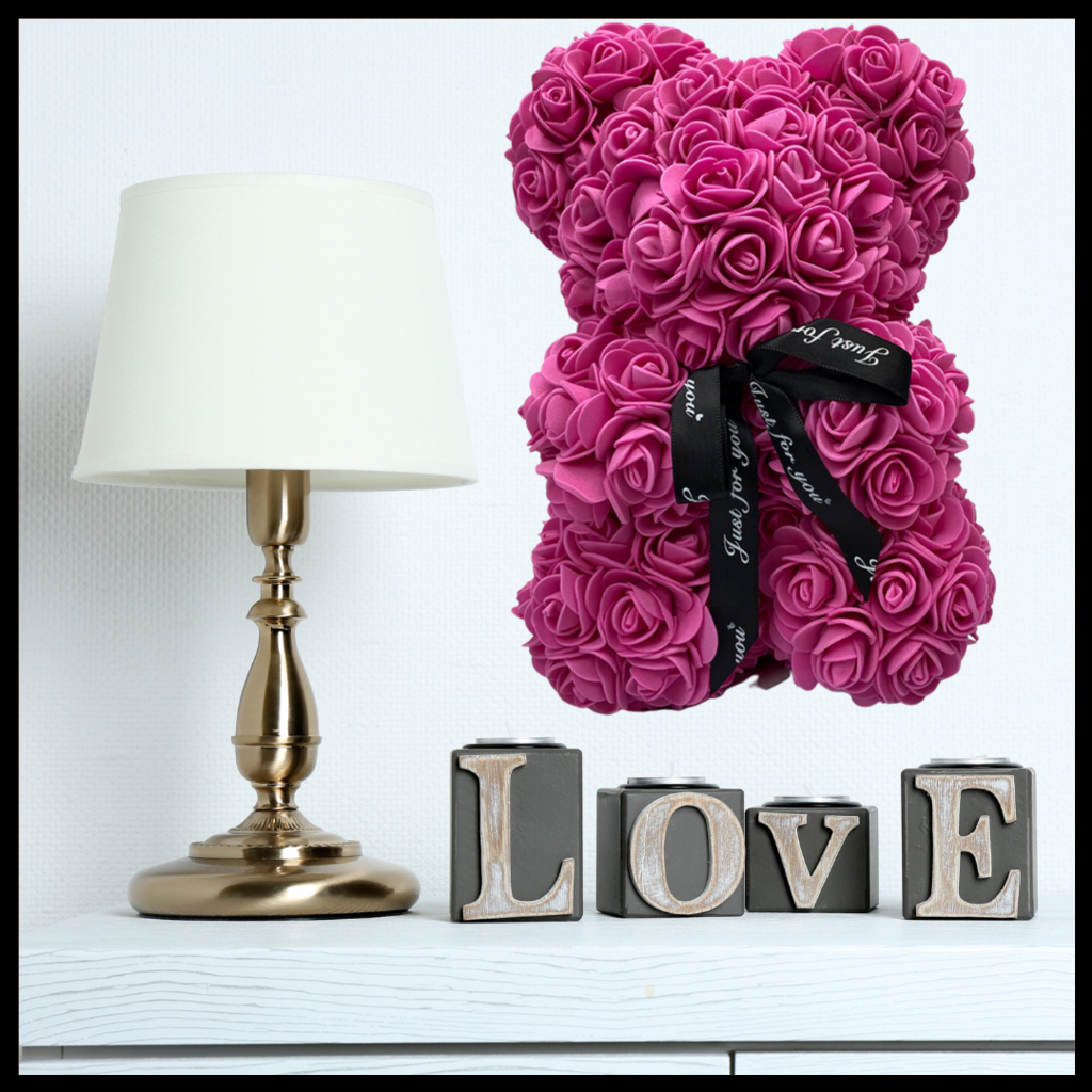 Roses teddybeer