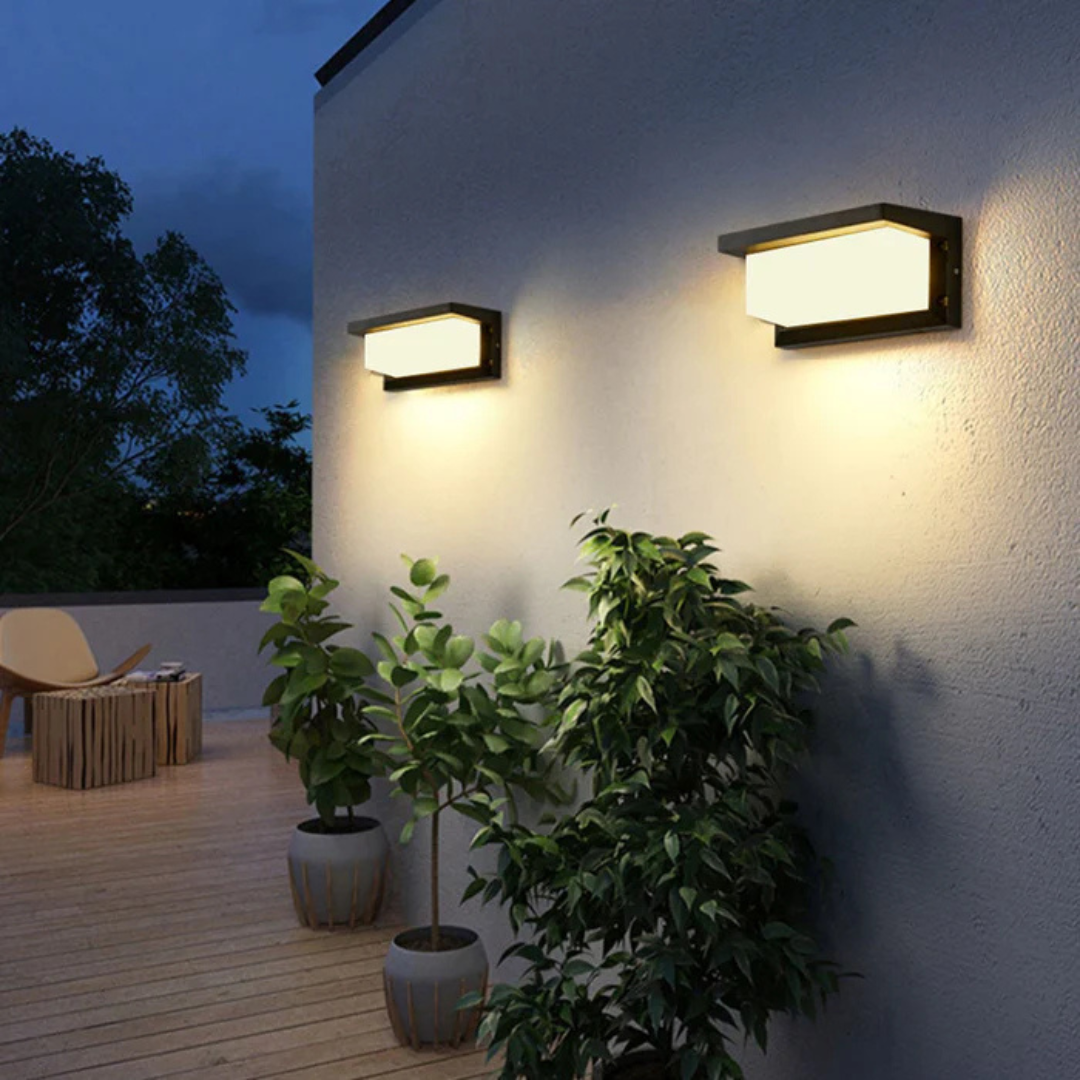 Buitenbewegingsmelder-Wandlamp – Energiezuinige LED Buitenwandlamp voor Tuinen en Ingangen