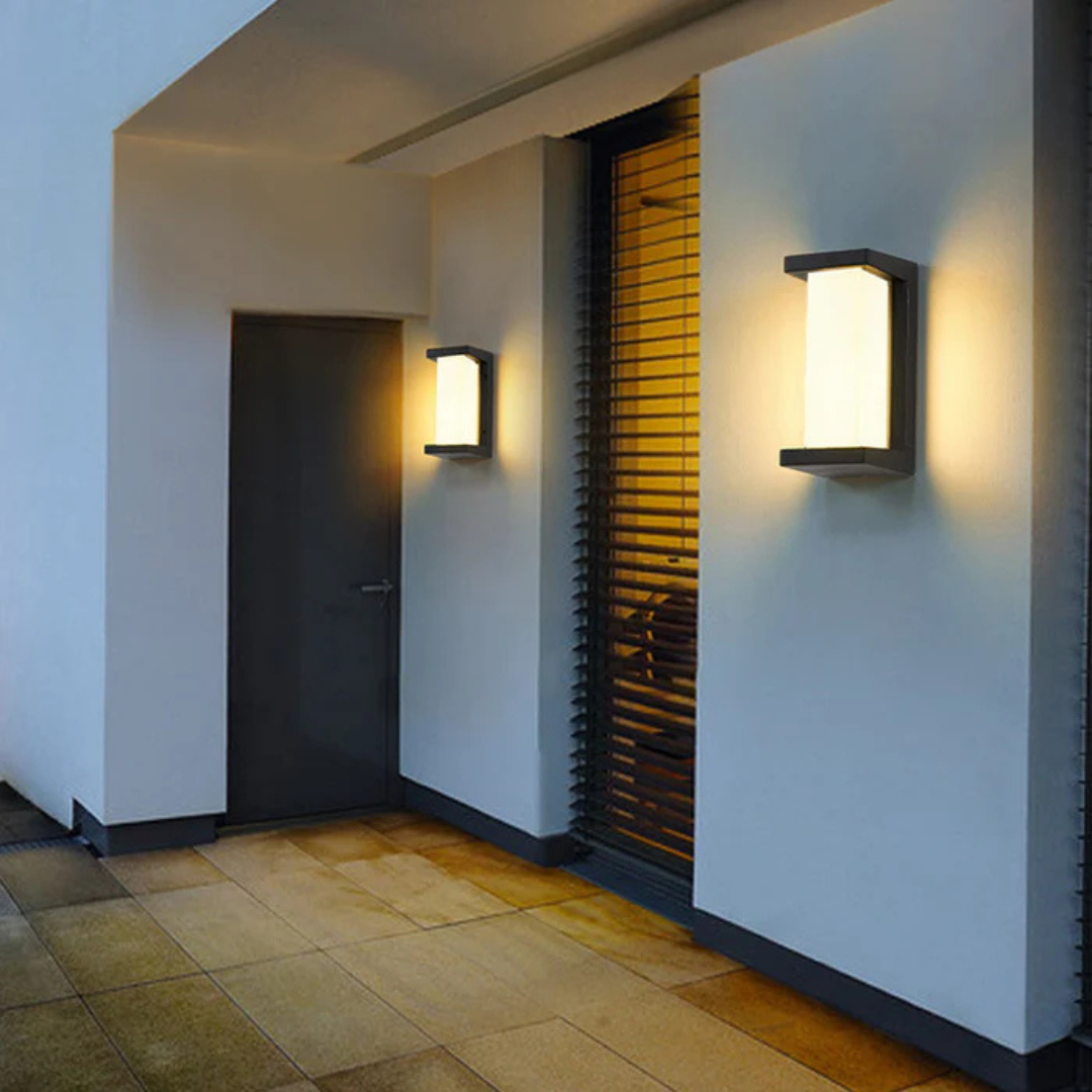 Buitenbewegingsmelder-Wandlamp – Energiezuinige LED Buitenwandlamp voor Tuinen en Ingangen