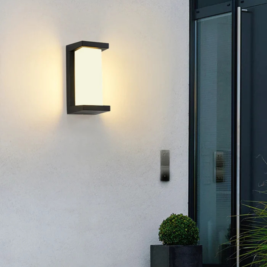 Buitenbewegingsmelder-Wandlamp – Energiezuinige LED Buitenwandlamp voor Tuinen en Ingangen
