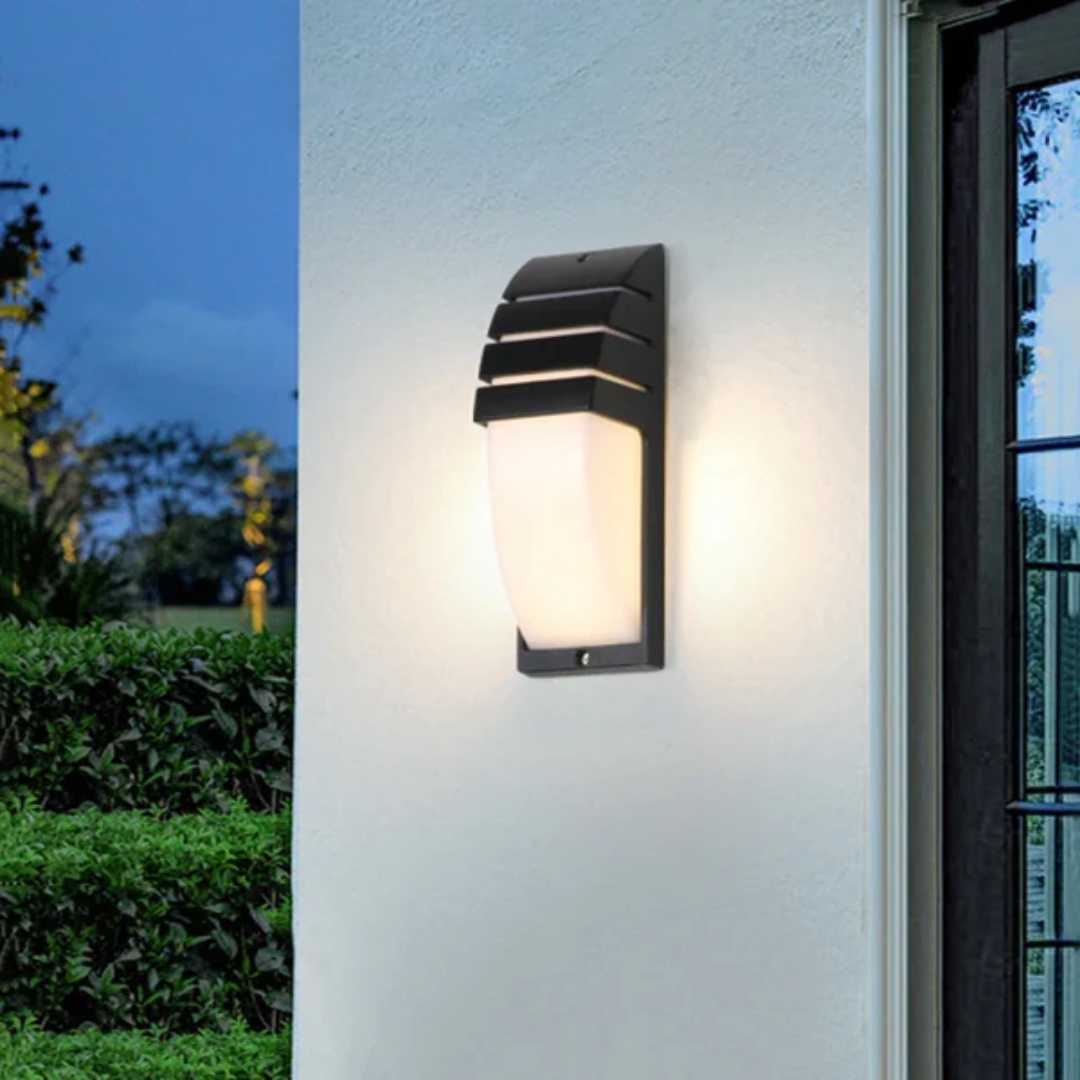 Buitenwandlamp met bewegingssensor – Waterdichte LED-buitenwandlamp voor tuin en terras