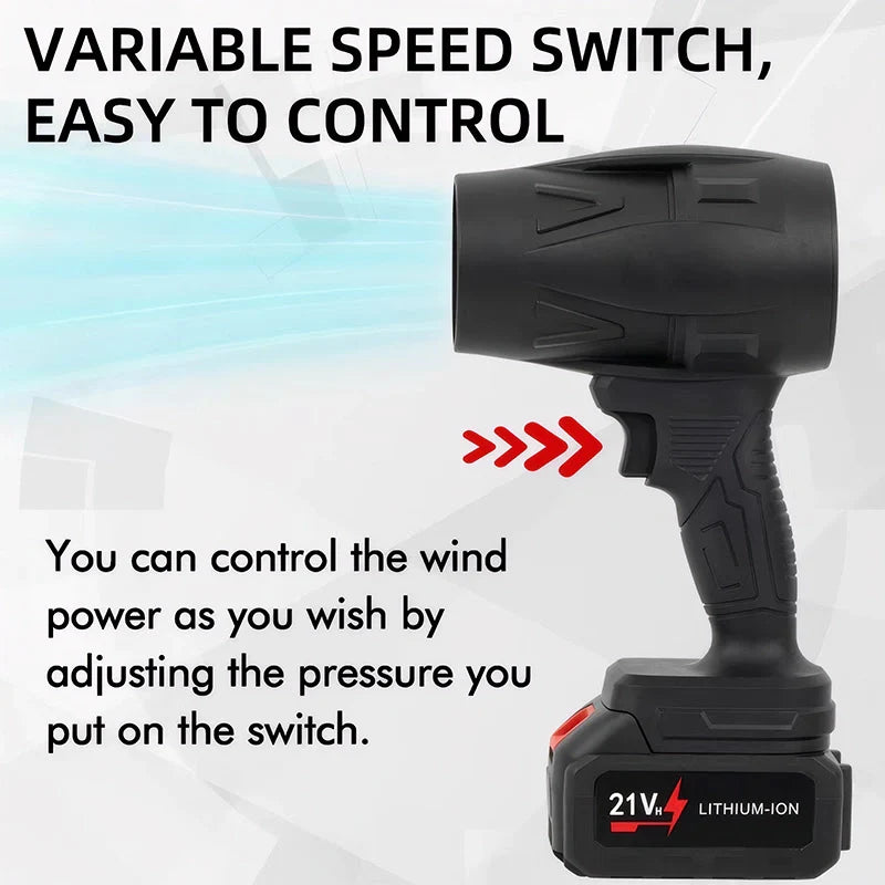 TurboBlow Handheld Luchtblazer | Kracht, precisie en draagbaarheid