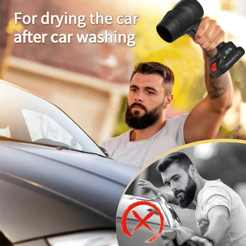 TurboBlow Handheld Luchtblazer | Kracht, precisie en draagbaarheid