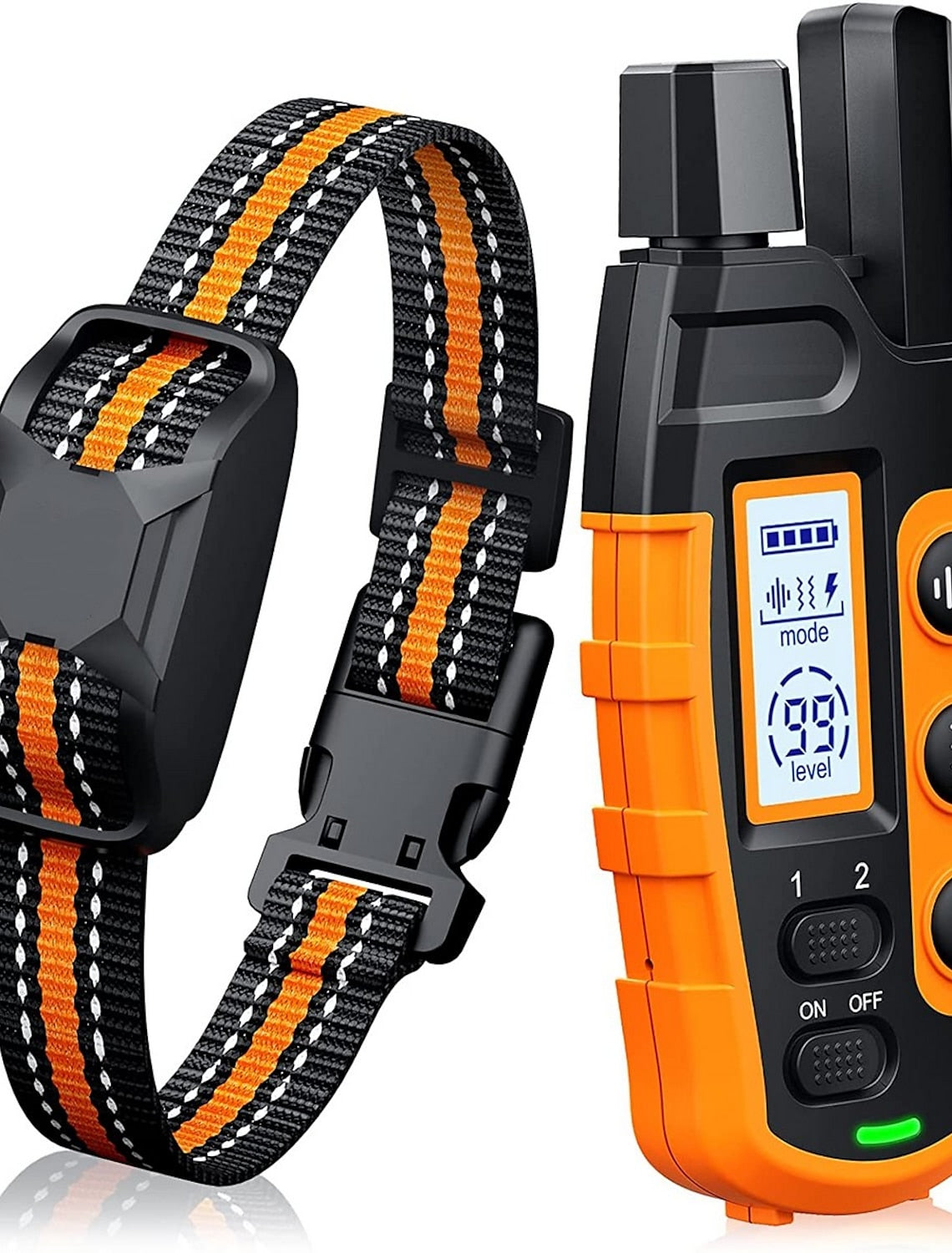 Premium 1000m Honden Trainingshalsband met Afstandsbediening - Waterdicht, Oplaadbare E-halsband voor alle honden groottes