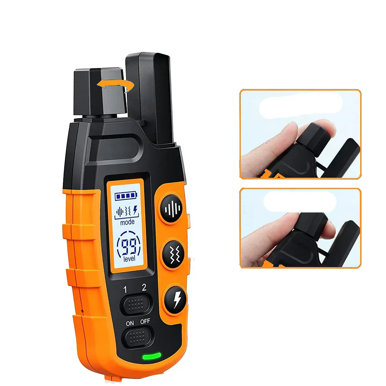 Premium 1000m Honden Trainingshalsband met Afstandsbediening - Waterdicht, Oplaadbare E-halsband voor alle honden groottes