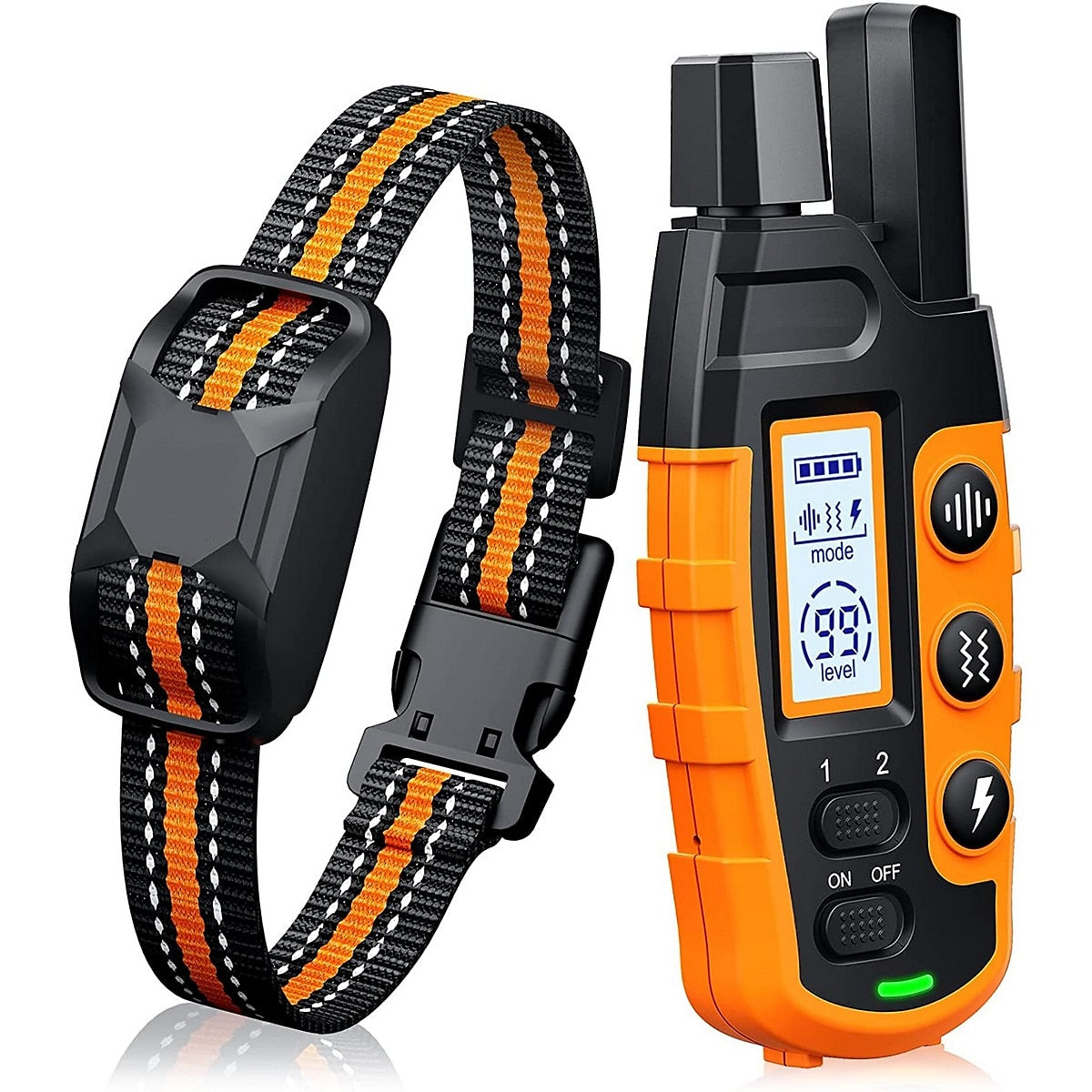 Premium 1000m Honden Trainingshalsband met Afstandsbediening - Waterdicht, Oplaadbare E-halsband voor alle honden groottes