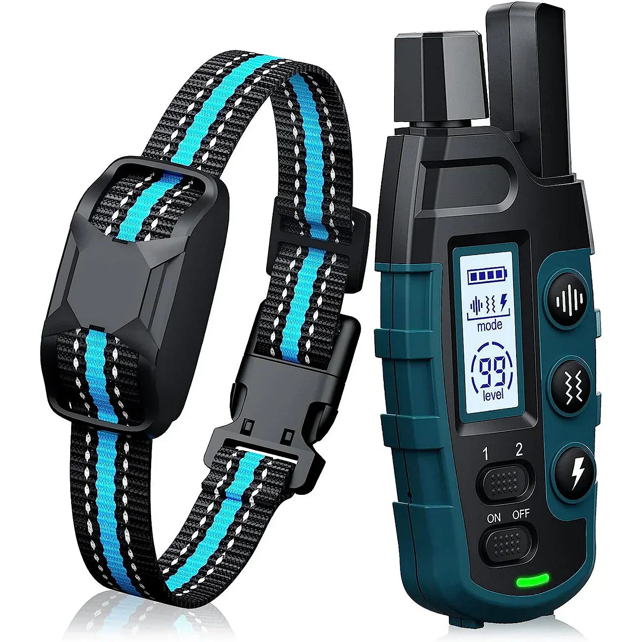 Premium 1000m Honden Trainingshalsband met Afstandsbediening - Waterdicht, Oplaadbare E-halsband voor alle honden groottes
