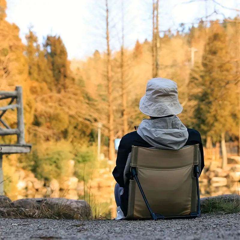 PicnicPal Lichtgewicht Ergonomische Opvouwbare Campingstoel