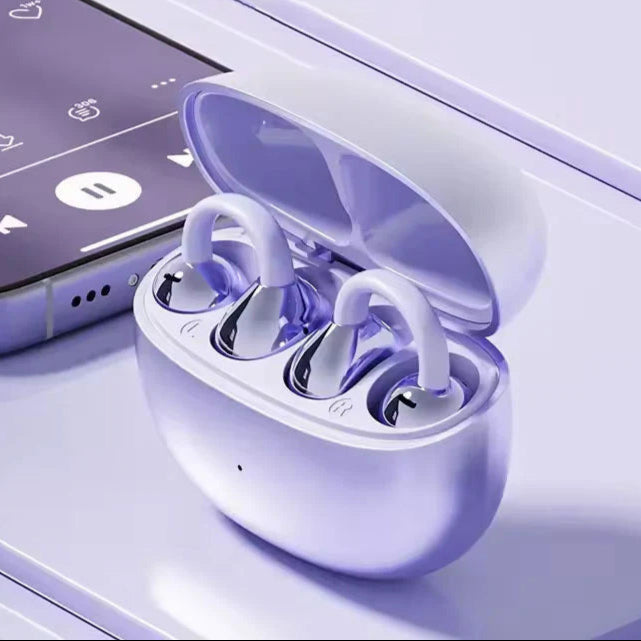 LuxoSound Bluetooth-Koptelefoon met Oorclip | Draadloos Comfort en Uitstekende Geluidskwaliteit voor Onderweg