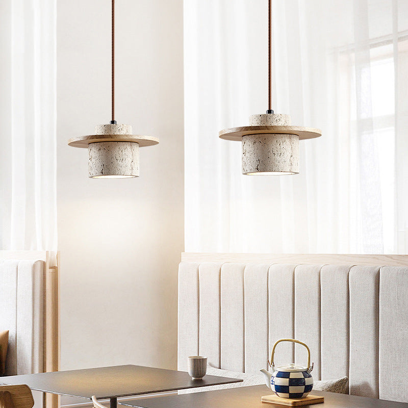 Travertine hanglamp