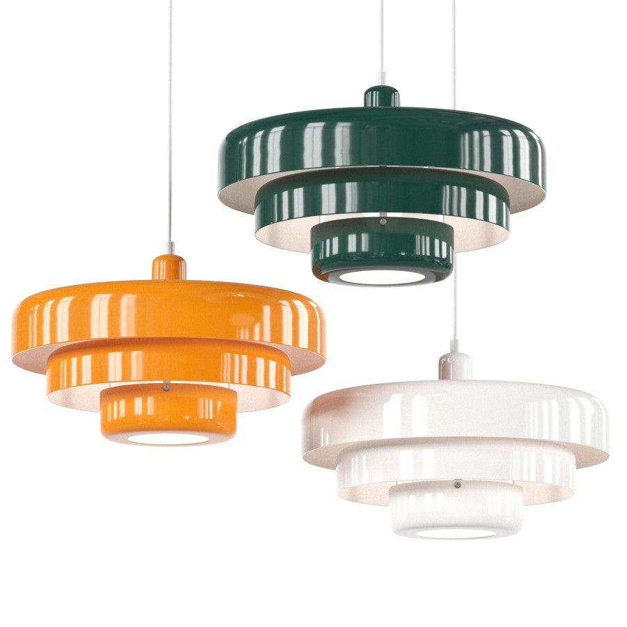 Scandinavische Glazen Hanglamp voor Moderne Woondecoratie