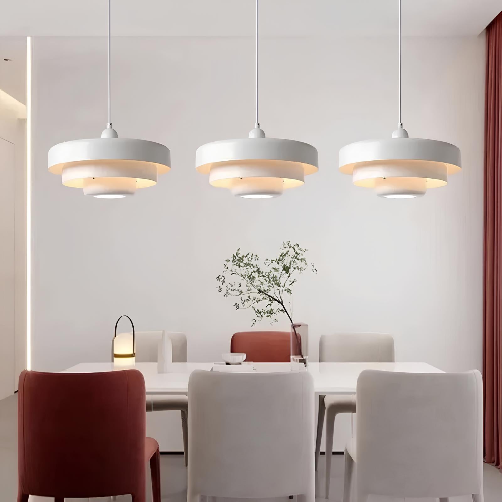 Scandinavische Glazen Hanglamp voor Moderne Woondecoratie