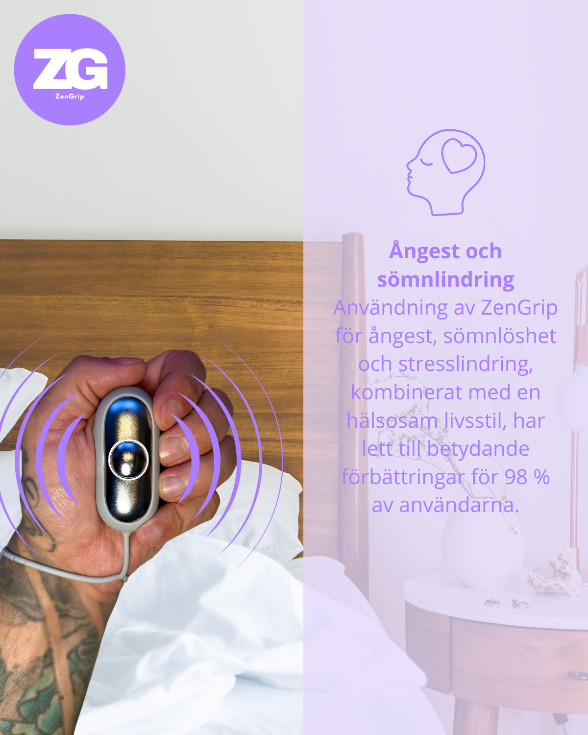 CalmWave Slaaphulp | Ontspan, Laad Op En Rust Beter