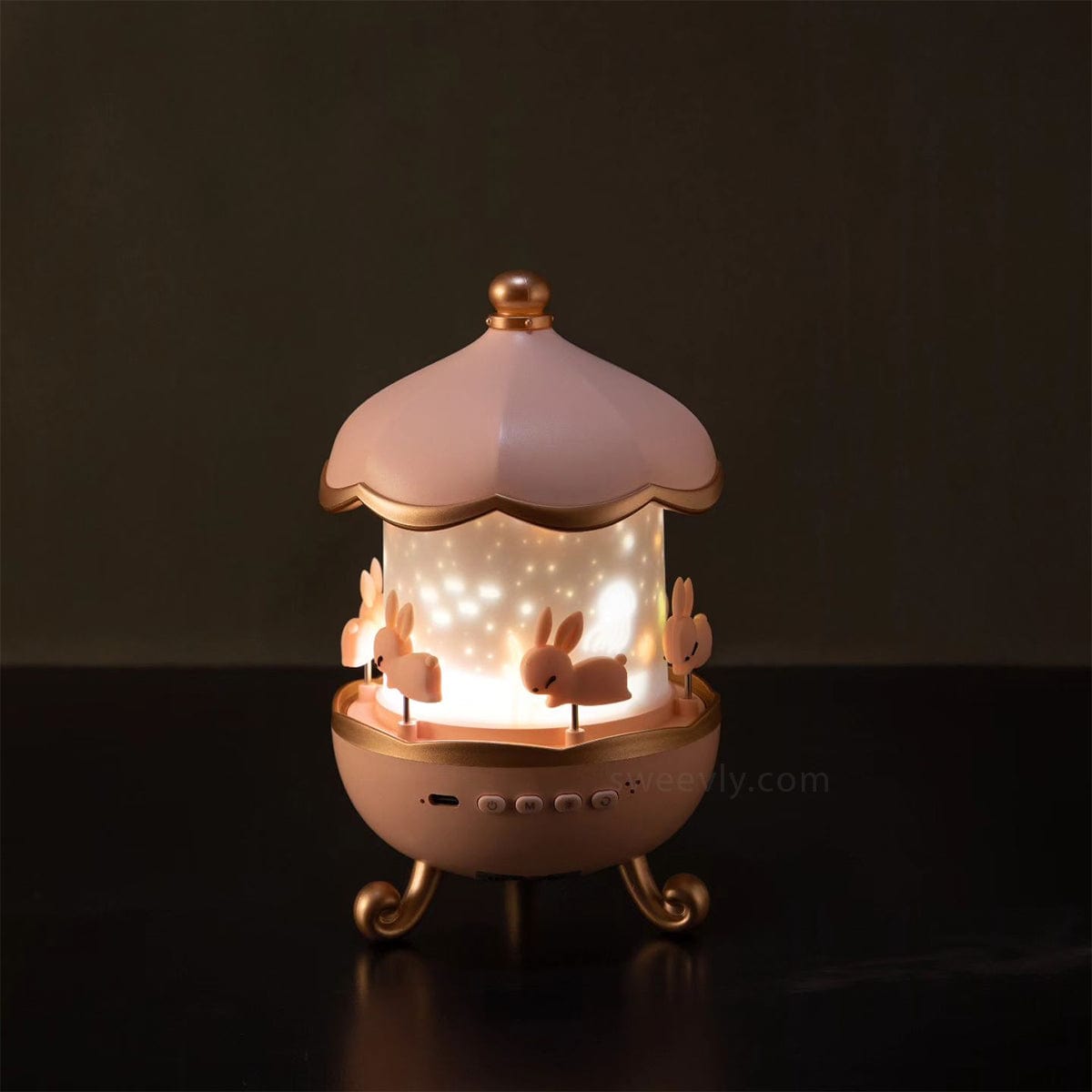 StarryTunes Muziekdoosje Projectorlamp | Een magische mix van licht en melodie