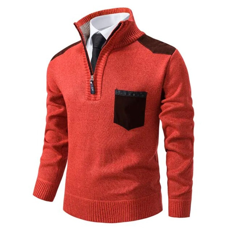 Herfst Luxe Kasjmier Herenpullover - Archer