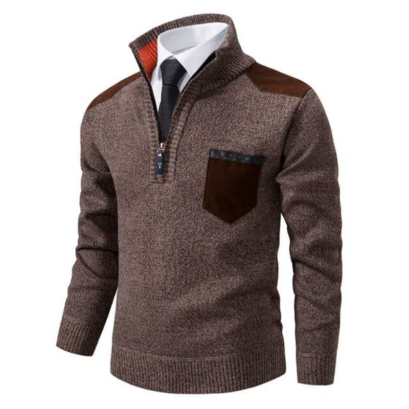 Herfst Luxe Kasjmier Herenpullover - Archer