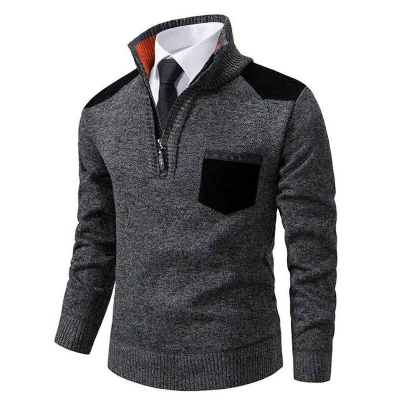 Herfst Luxe Kasjmier Herenpullover - Archer