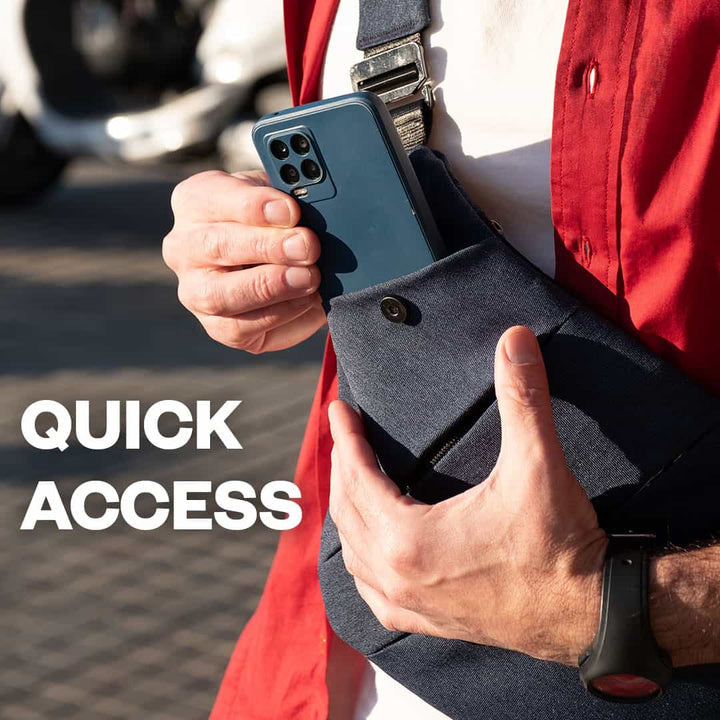 CrossCarry Borsttas | De perfecte balans tussen functie en mode