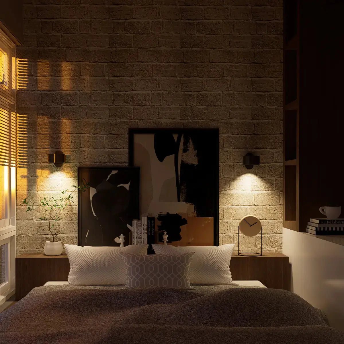 Oplaadbare LED-Wandlamp