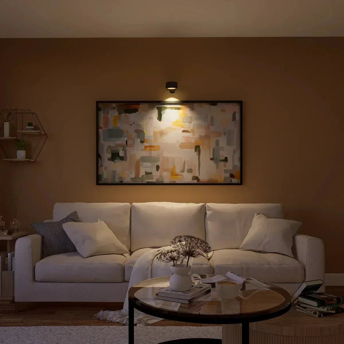 Draadloze Wandlamp 360° Magnet