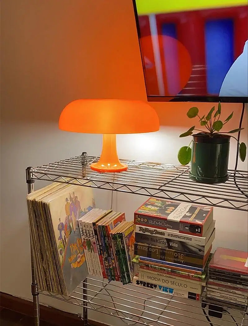 Elegante Draagbare Paddenstoellamp voor Thuis