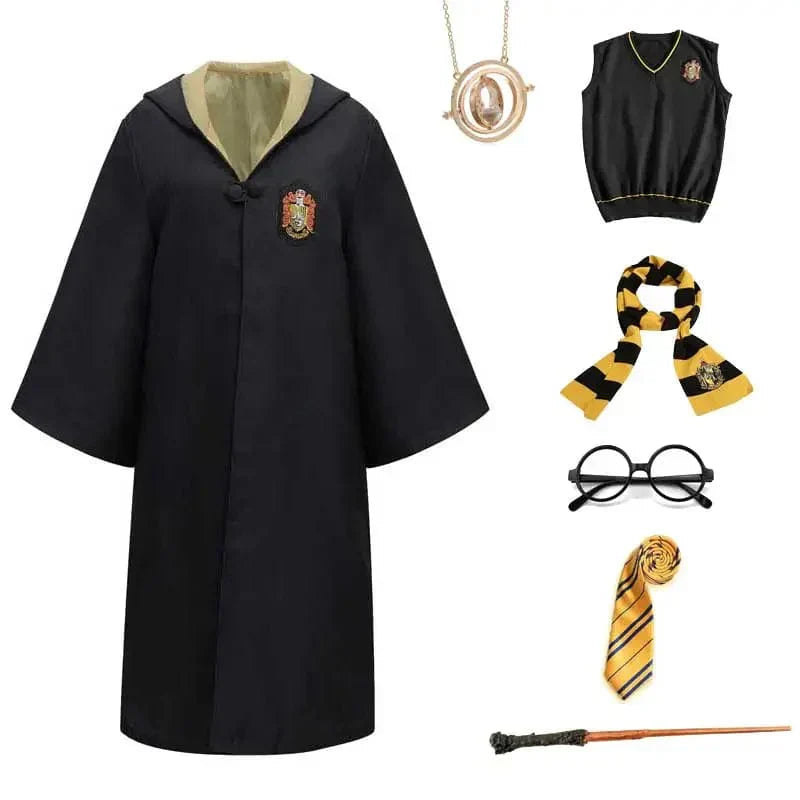 HogwartsMagie - Compleet Harry Potter Kostuum met Accessoires