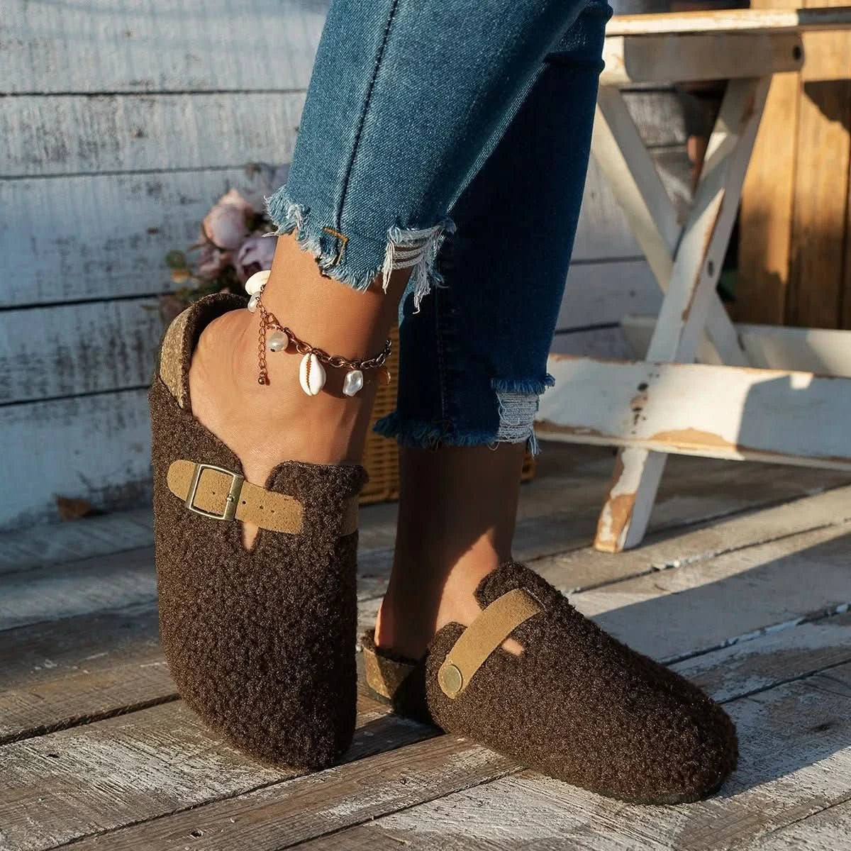CONTRORTLUXE – Luxe schapenwollen schoenen voor ultiem wintercomfort
