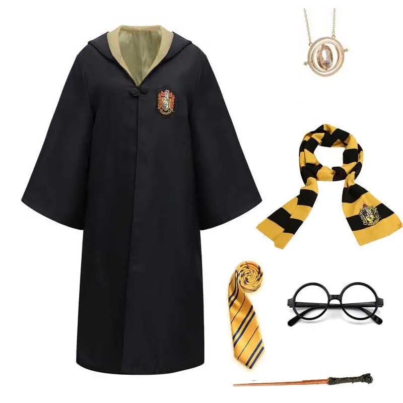 HogwartsMagie - Compleet Harry Potter Kostuum met Accessoires