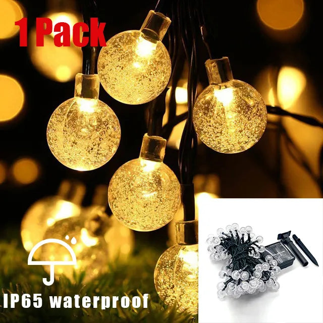 100 LED Zonne Lichterketting Buiten - Waterdicht