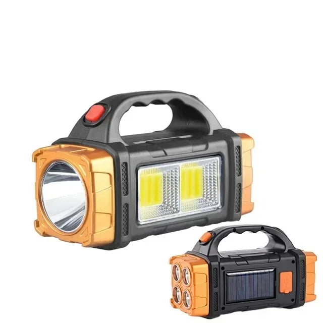 Zonne-energie Powerbank met Zaklamp – All-in-One Noodstroom