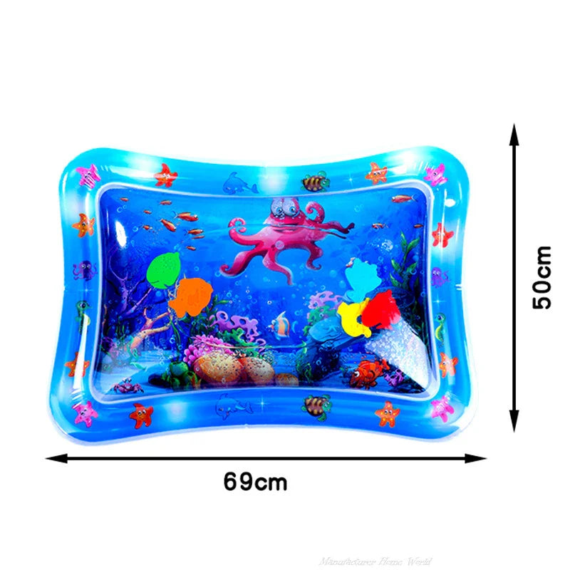 AquaPaws | Interactieve Waterspeelmat voor Katten & Honden | Koelende Zomer Speelmat | Opblaasbaar & Draagbaar | 65 cm / 100 cm