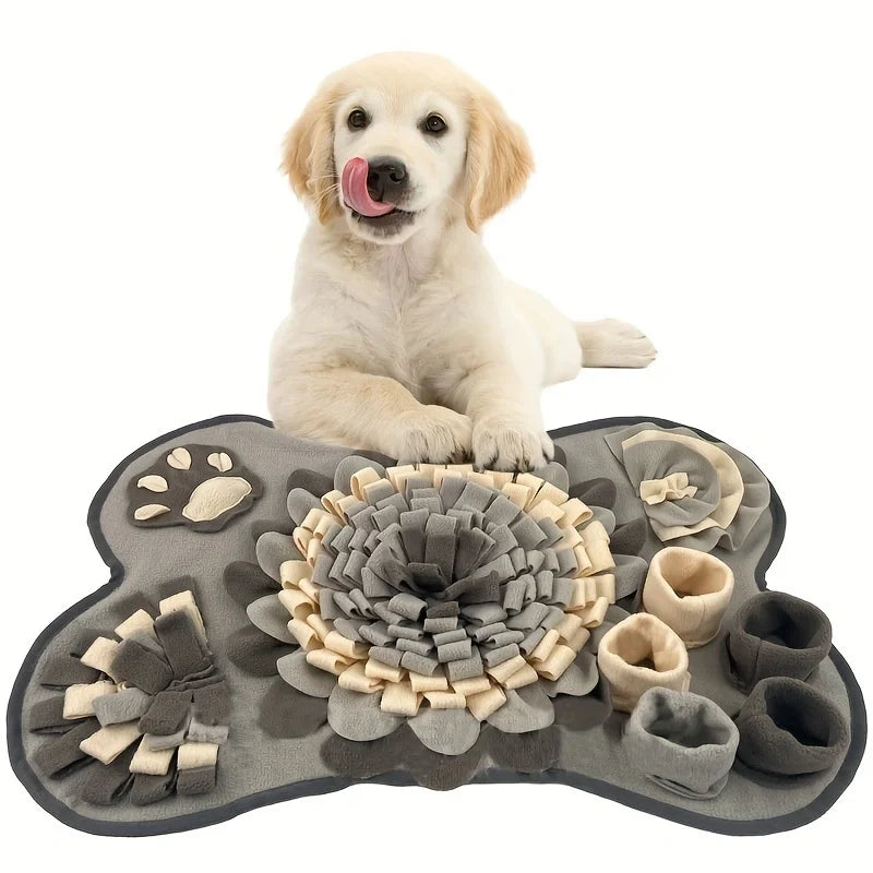 Snuffelmat voor honden | Interactief zoekspeelgoed | Antislip & Duurzaam | Zacht Fleece