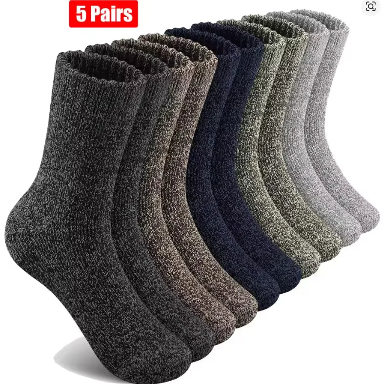 Extra Warme Merino Wol Sokken Voor Wandelen Unisex 38-46
