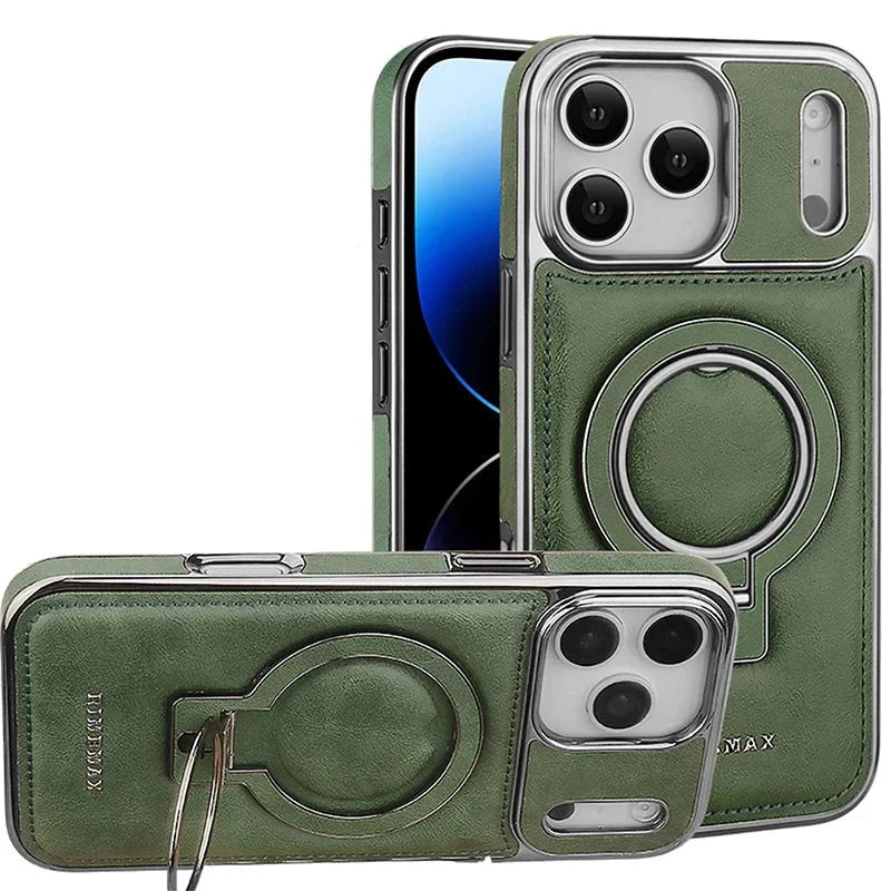 Norvex | Luxe Leren iPhone Hoes Premium Bescherming en Stijl