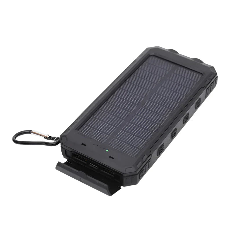 Zonne-energie Powerbank met Zaklamp – SolarCharge Pro
