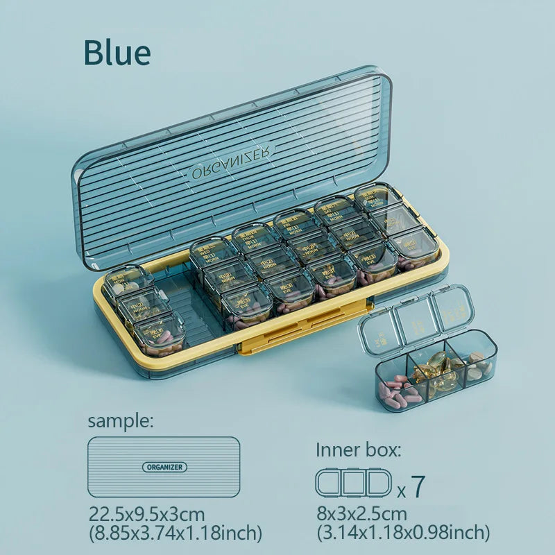 LuxaMed Medicijnen Organizer | Elegant en praktisch om uw medicijnen georganiseerd te houden