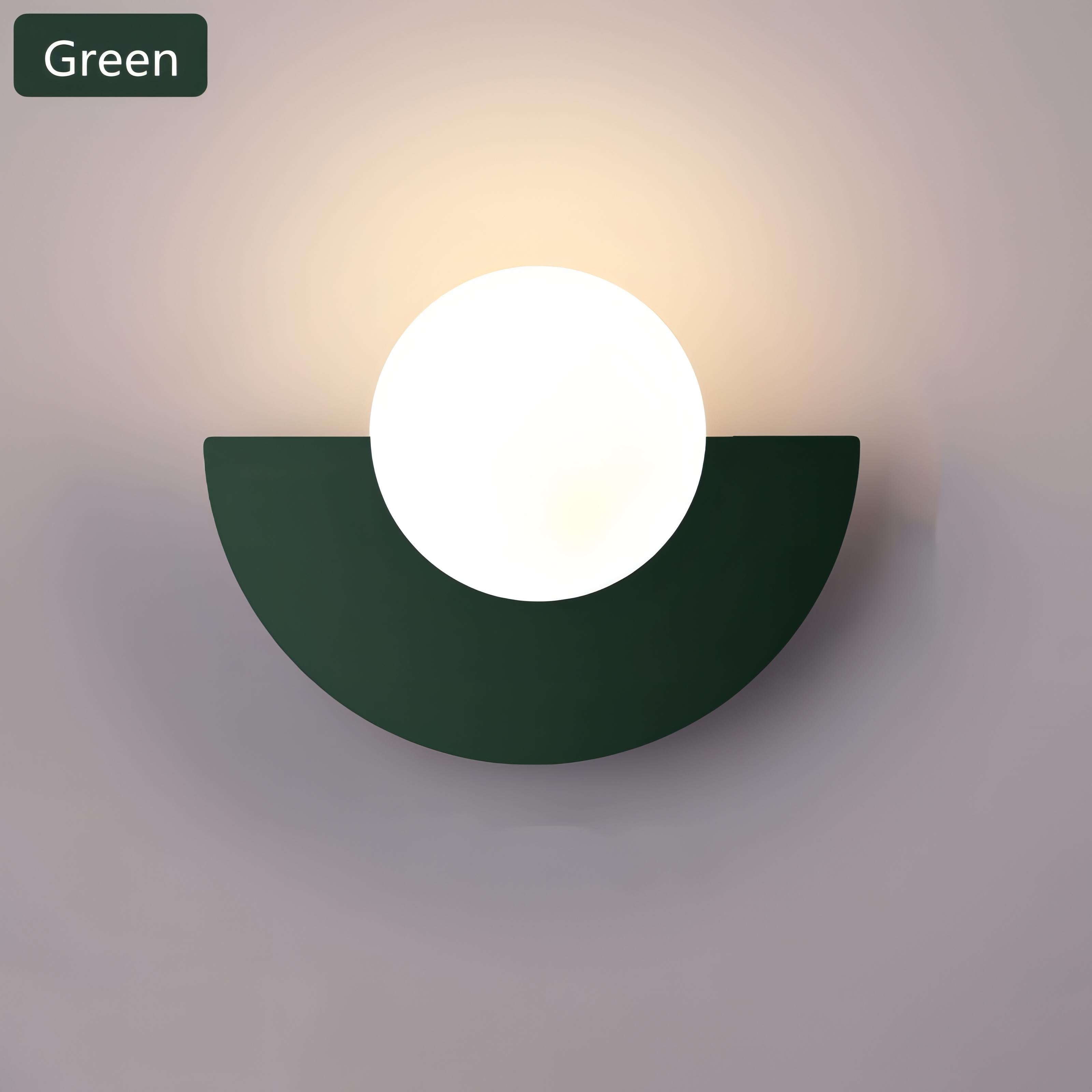 Everest - Nordic Halve Cirkel Wandlamp