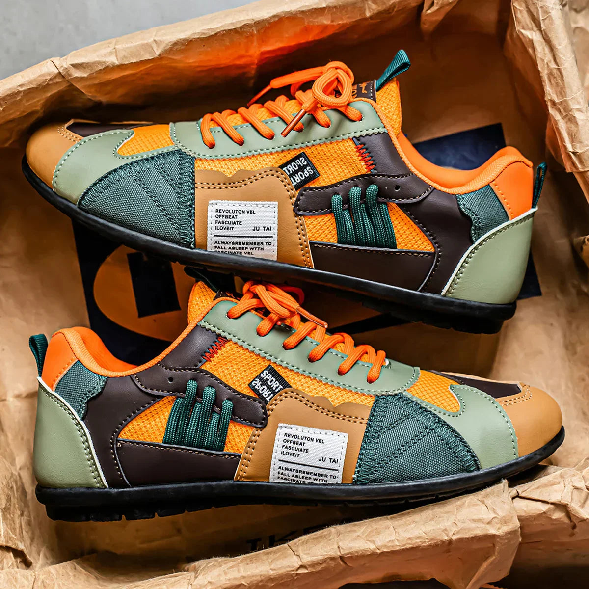 UrbanPeak | Retro Sneakers voor Stedelijk Comfort en Stijl