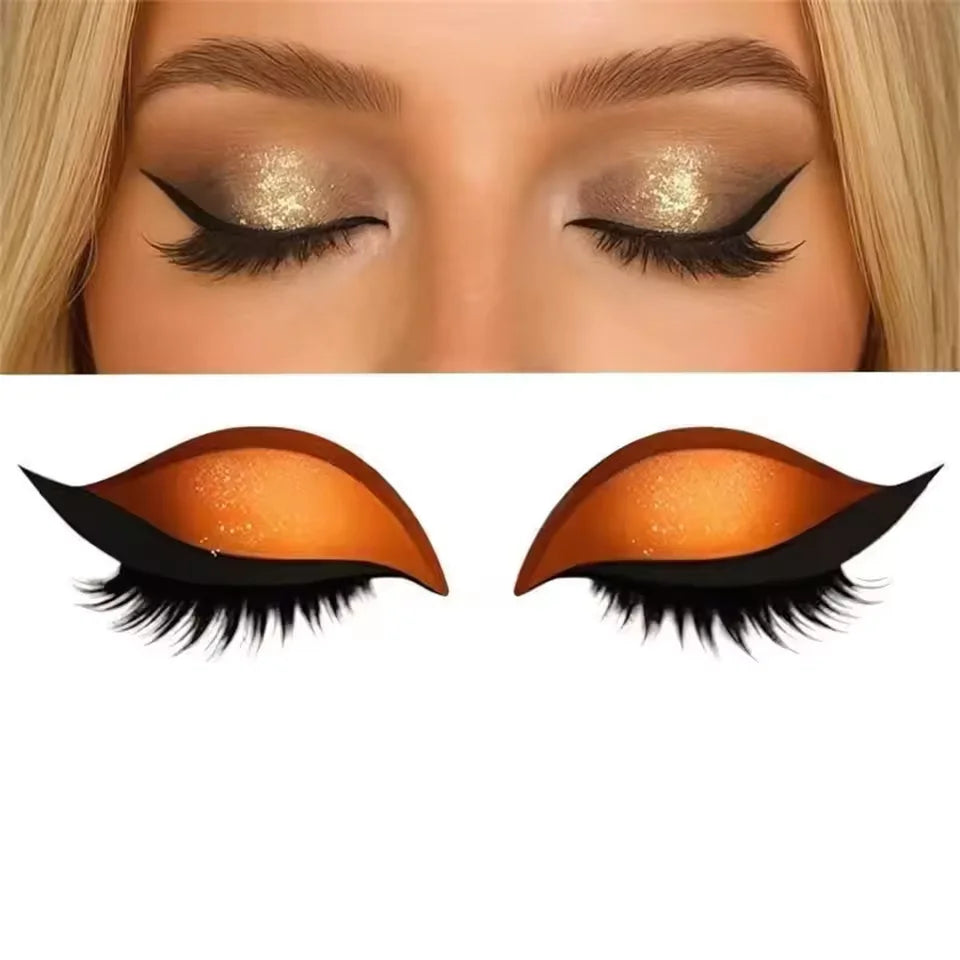 Oogmake-up Sticker | Directe Glam-Look in seconden | Herbruikbaar, waterdicht & aanpasbaar aan elke oogvorm