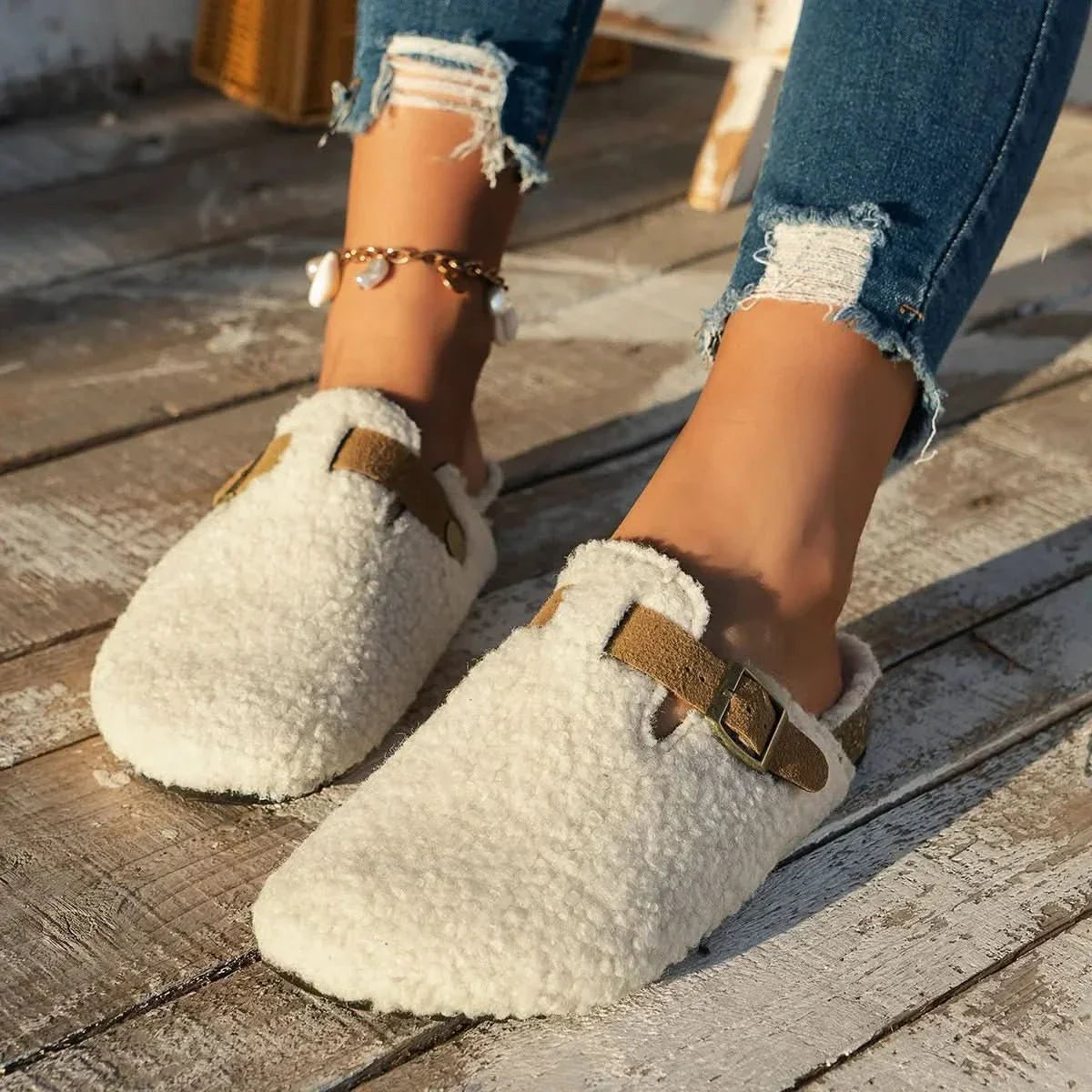 CONTRORTLUXE – Luxe schapenwollen schoenen voor ultiem wintercomfort