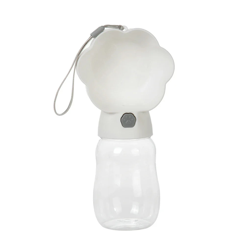 Drinkfles Droppa DuoBottle | 2-in-1 Water- & Voederdispenser voor Honden & Katten | Leaksproof & Draagbaar | 380 ml / 530 ml