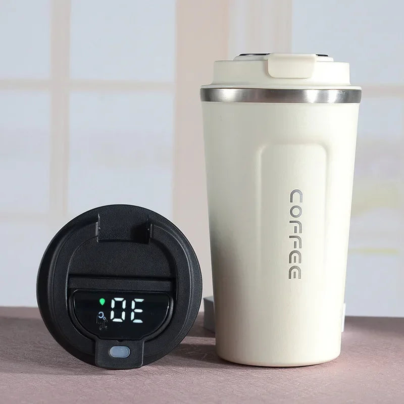 RVS Thermosbeker met Intelligente Temperatuurweergave – TempMate