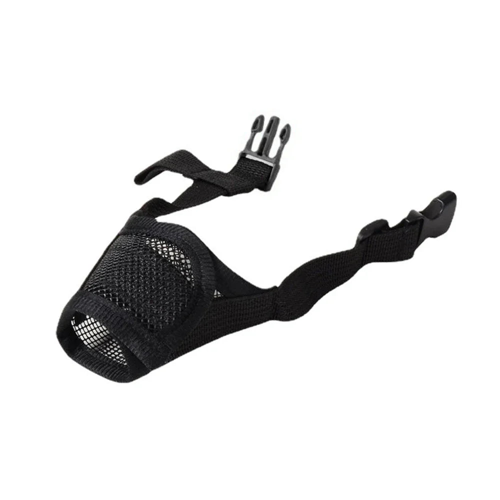 BellStop+ | Ademend Hondenmondkapje | Verstelbaar Nylon Mondkapje | Anti-Blaf & Anti-Bijt Bescherming | S-XL Maten