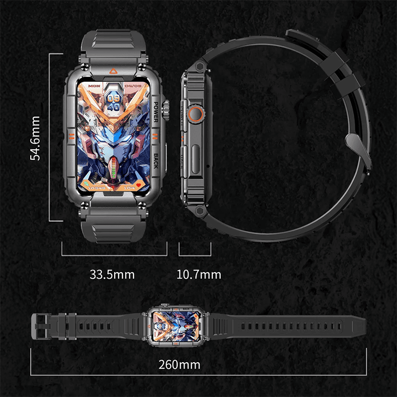 Robuuste en veelzijdige SIM-Smartwatch - TitanSmart