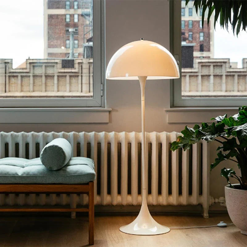 Panthella Tafellamp – Mid-Century Champignon Tafellamp met Zacht Verspreid Licht